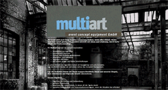 Desktop Screenshot of multiart-agentur.de