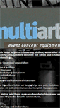 Mobile Screenshot of multiart-agentur.de